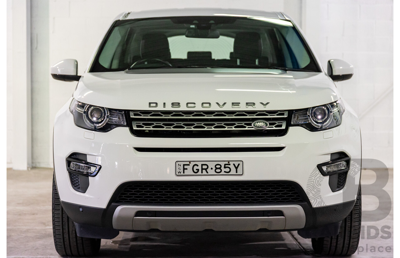 03/2019 Land Rover Discovery Sport SD4 HSE 177kW (AWD) L550 MY19 4d Wagon Fuji White Turbo Diesel 2.0L - 7 Seater