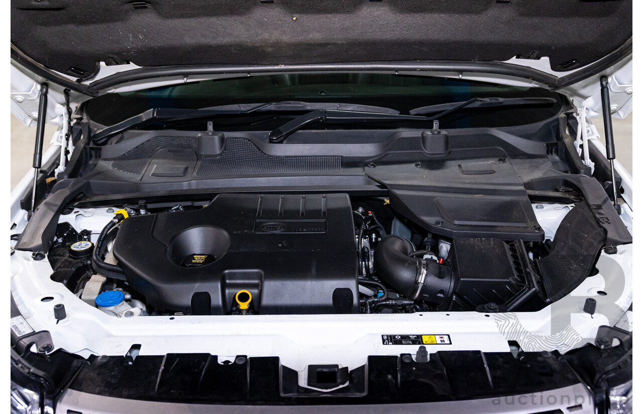 03/2019 Land Rover Discovery Sport SD4 HSE 177kW (AWD) L550 MY19 4d Wagon Fuji White Turbo Diesel 2.0L - 7 Seater