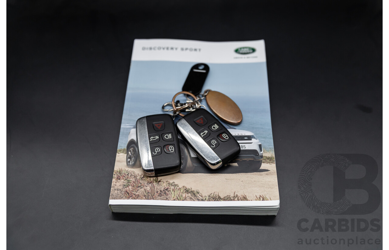 03/2019 Land Rover Discovery Sport SD4 HSE 177kW (AWD) L550 MY19 4d Wagon Fuji White Turbo Diesel 2.0L - 7 Seater