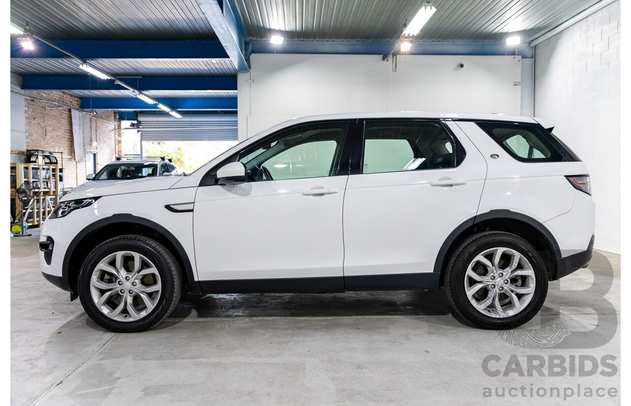 03/2019 Land Rover Discovery Sport SD4 HSE 177kW (AWD) L550 MY19 4d Wagon Fuji White Turbo Diesel 2.0L - 7 Seater