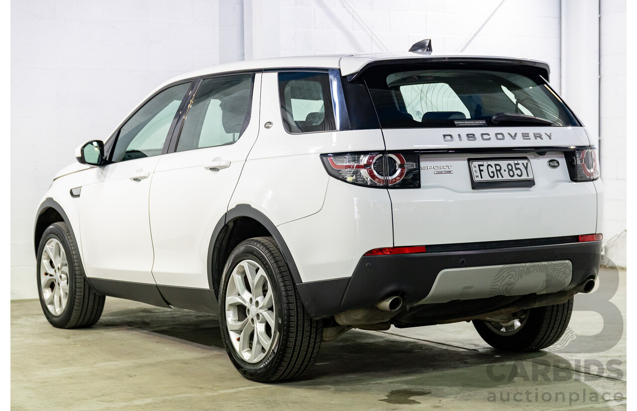 03/2019 Land Rover Discovery Sport SD4 HSE 177kW (AWD) L550 MY19 4d Wagon Fuji White Turbo Diesel 2.0L - 7 Seater