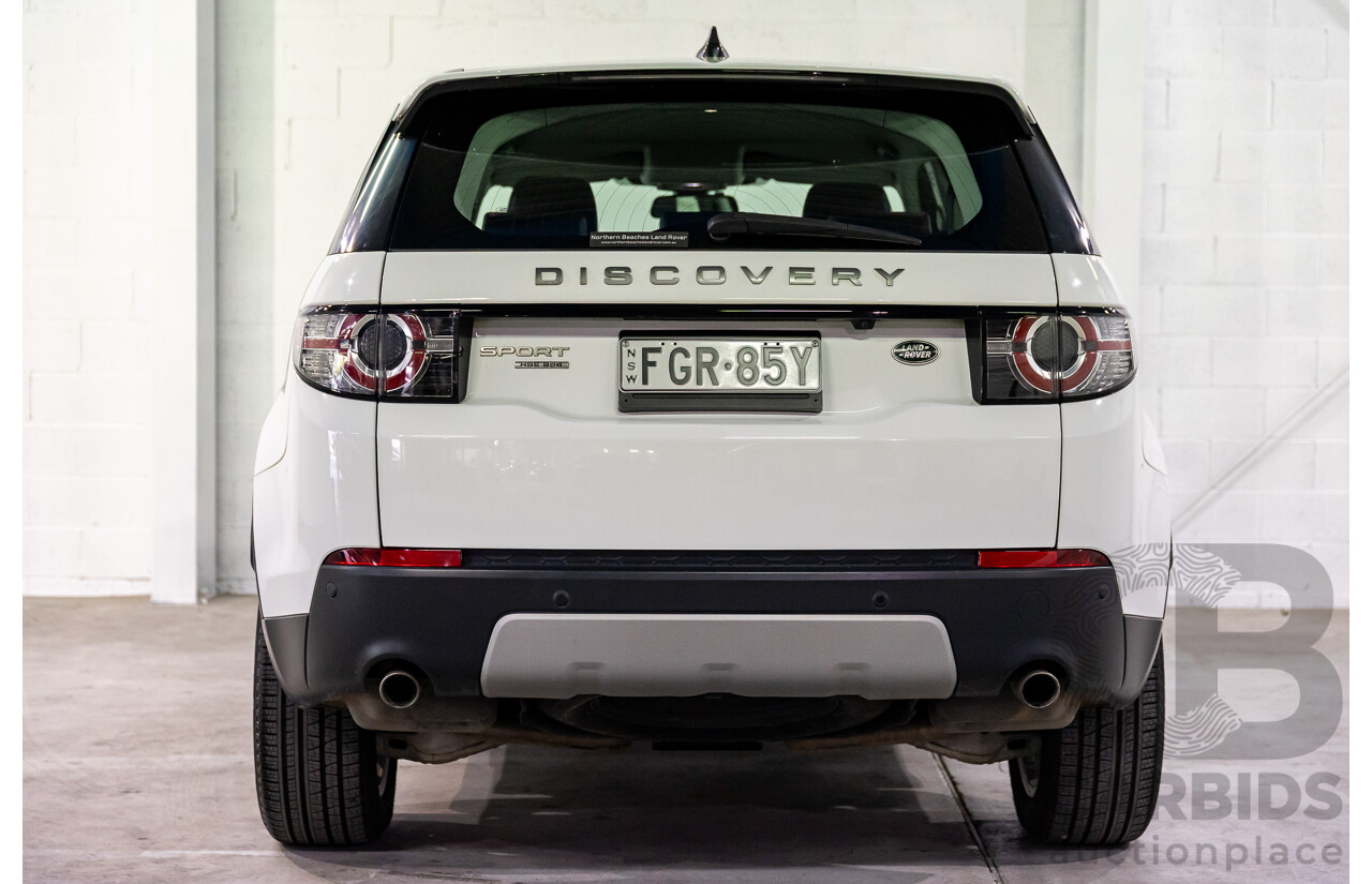03/2019 Land Rover Discovery Sport SD4 HSE 177kW (AWD) L550 MY19 4d Wagon Fuji White Turbo Diesel 2.0L - 7 Seater