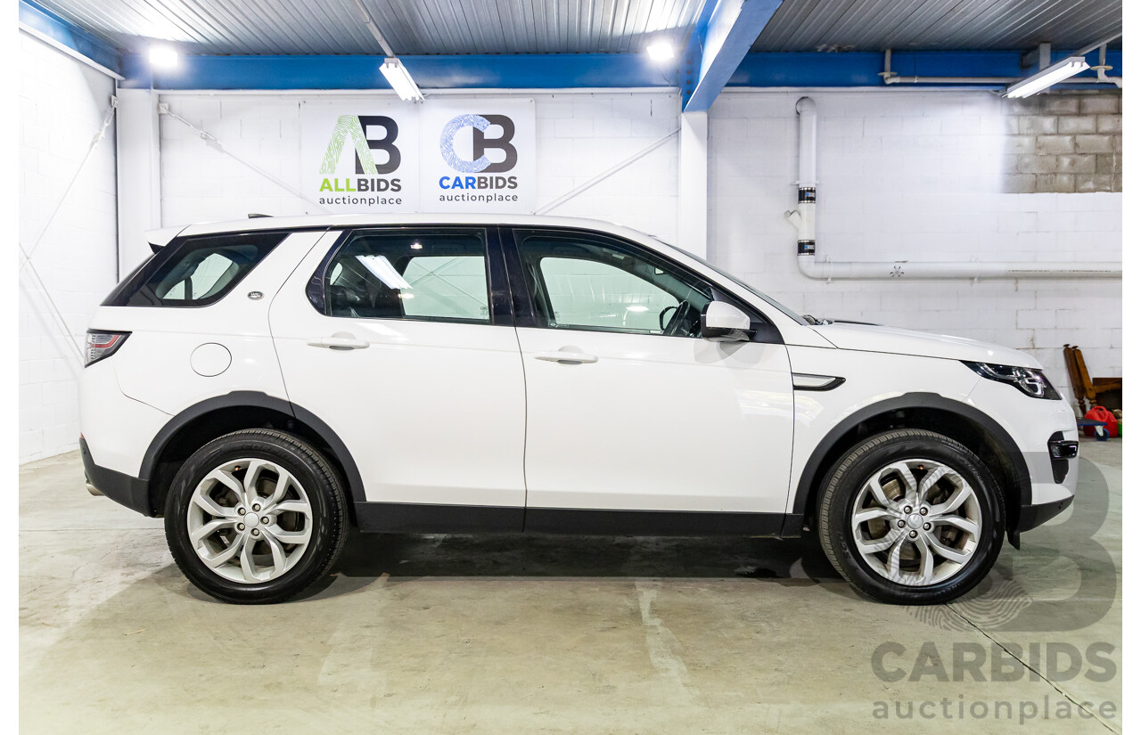 03/2019 Land Rover Discovery Sport SD4 HSE 177kW (AWD) L550 MY19 4d Wagon Fuji White Turbo Diesel 2.0L - 7 Seater
