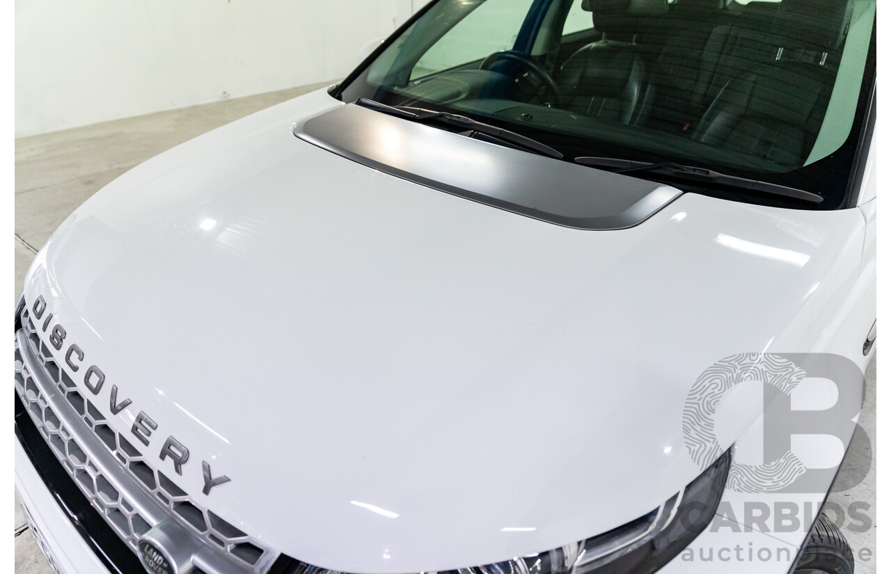 03/2019 Land Rover Discovery Sport SD4 HSE 177kW (AWD) L550 MY19 4d Wagon Fuji White Turbo Diesel 2.0L - 7 Seater