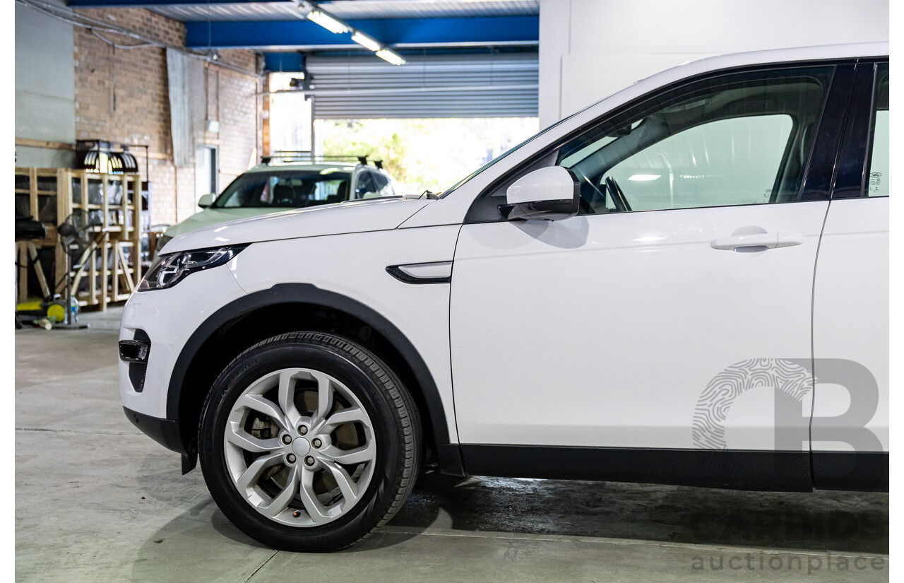 03/2019 Land Rover Discovery Sport SD4 HSE 177kW (AWD) L550 MY19 4d Wagon Fuji White Turbo Diesel 2.0L - 7 Seater