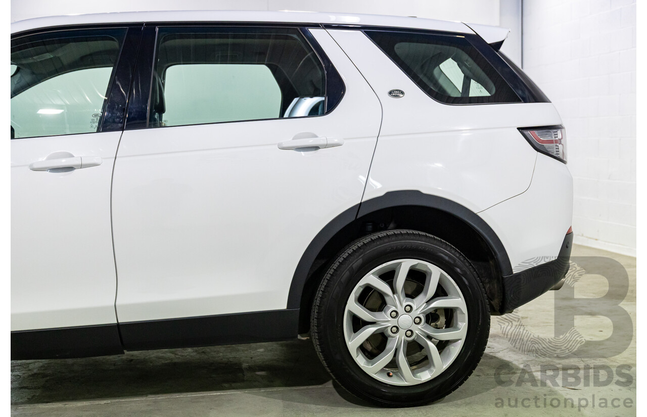 03/2019 Land Rover Discovery Sport SD4 HSE 177kW (AWD) L550 MY19 4d Wagon Fuji White Turbo Diesel 2.0L - 7 Seater