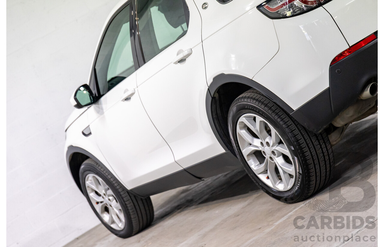 03/2019 Land Rover Discovery Sport SD4 HSE 177kW (AWD) L550 MY19 4d Wagon Fuji White Turbo Diesel 2.0L - 7 Seater