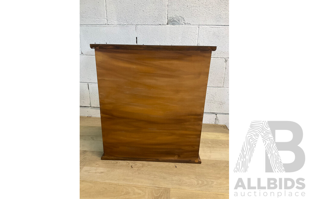 Medicine Cabinet with Hand Painted Duck by Sally