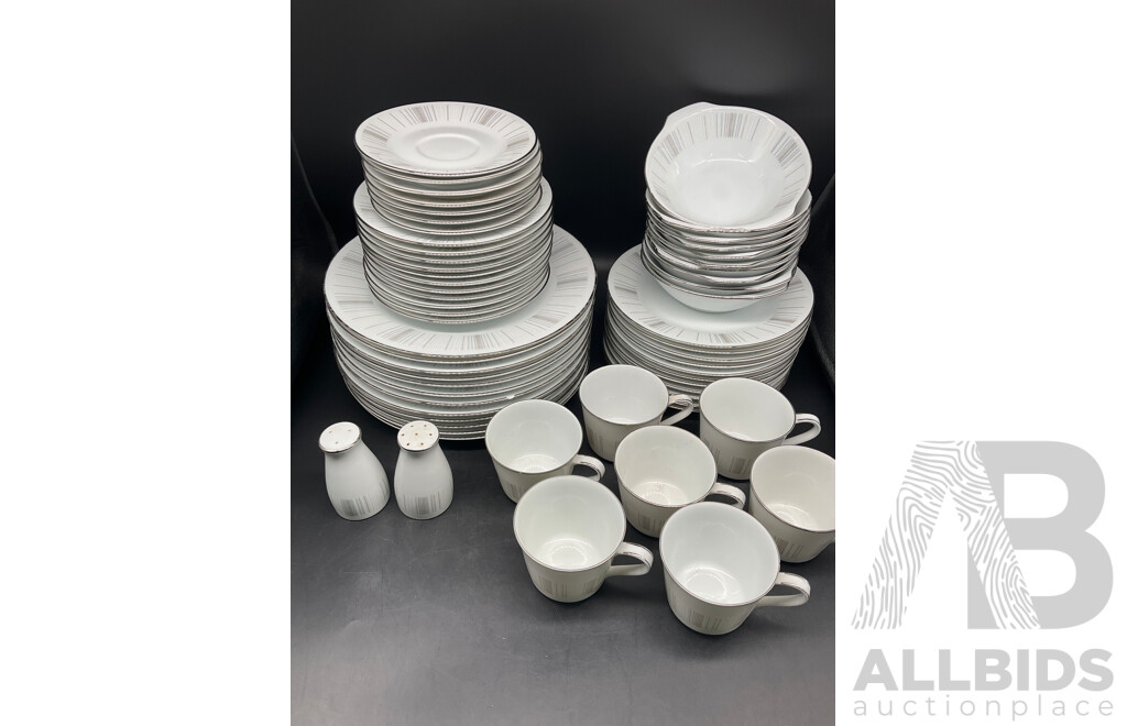 Fifty Seven Piece Noritake Isabella Dinner Service