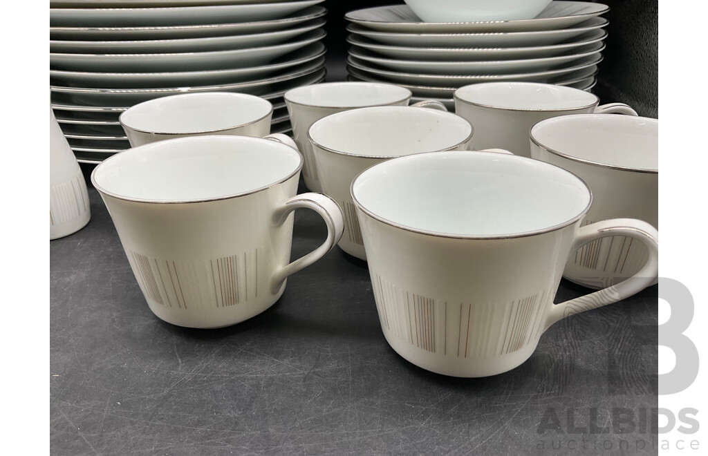 Fifty Seven Piece Noritake Isabella Dinner Service
