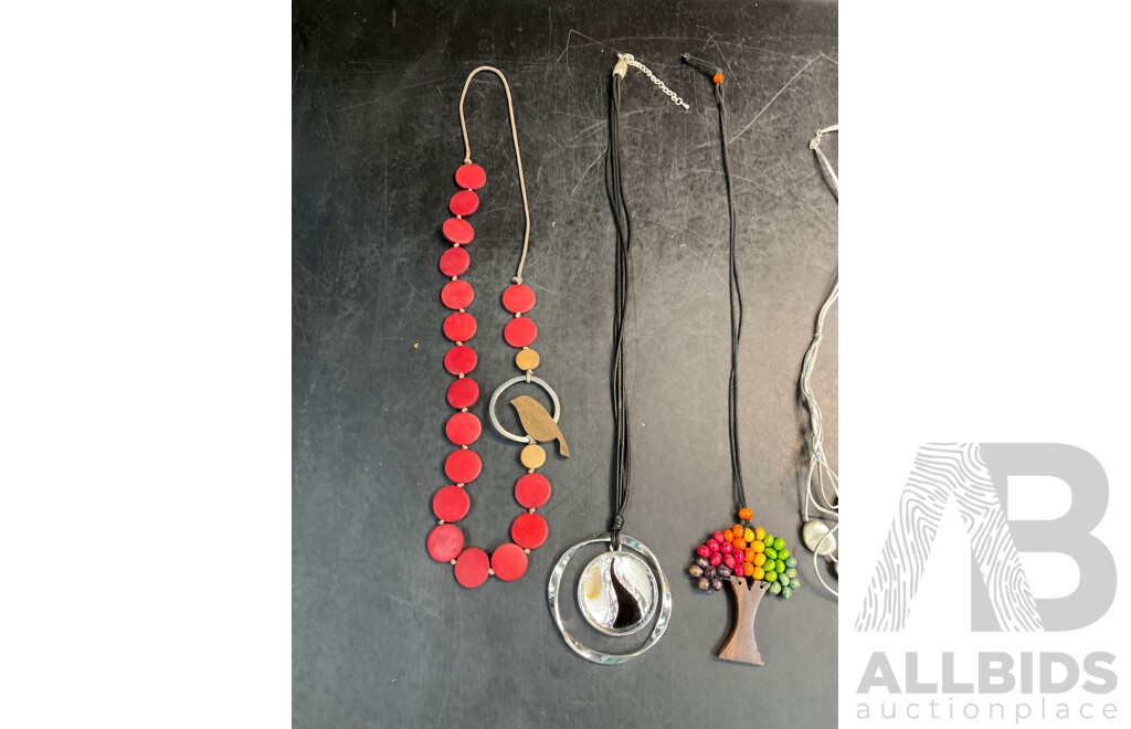 Assorted Costume Necklaces  - Lot of 6