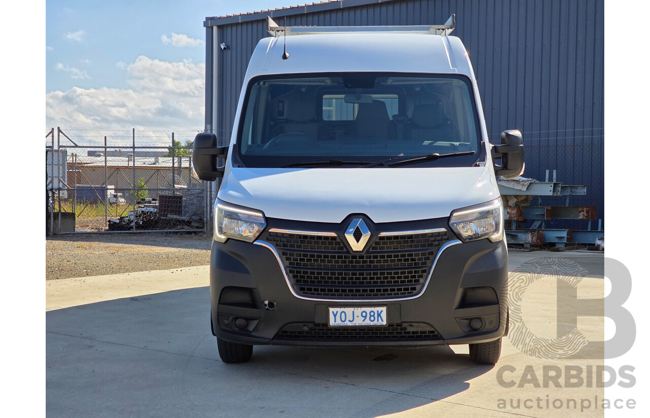 06/2020 Renault Master LWB Pro L3H2 MY20 2d Van White Turbo Diesel 2.3L