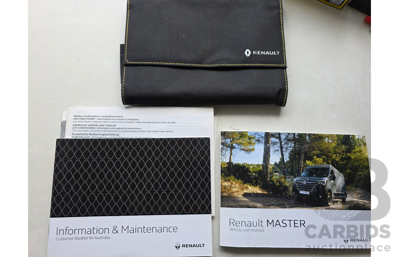 06/2020 Renault Master LWB Pro L3H2 MY20 2d Van White Turbo Diesel 2.3L