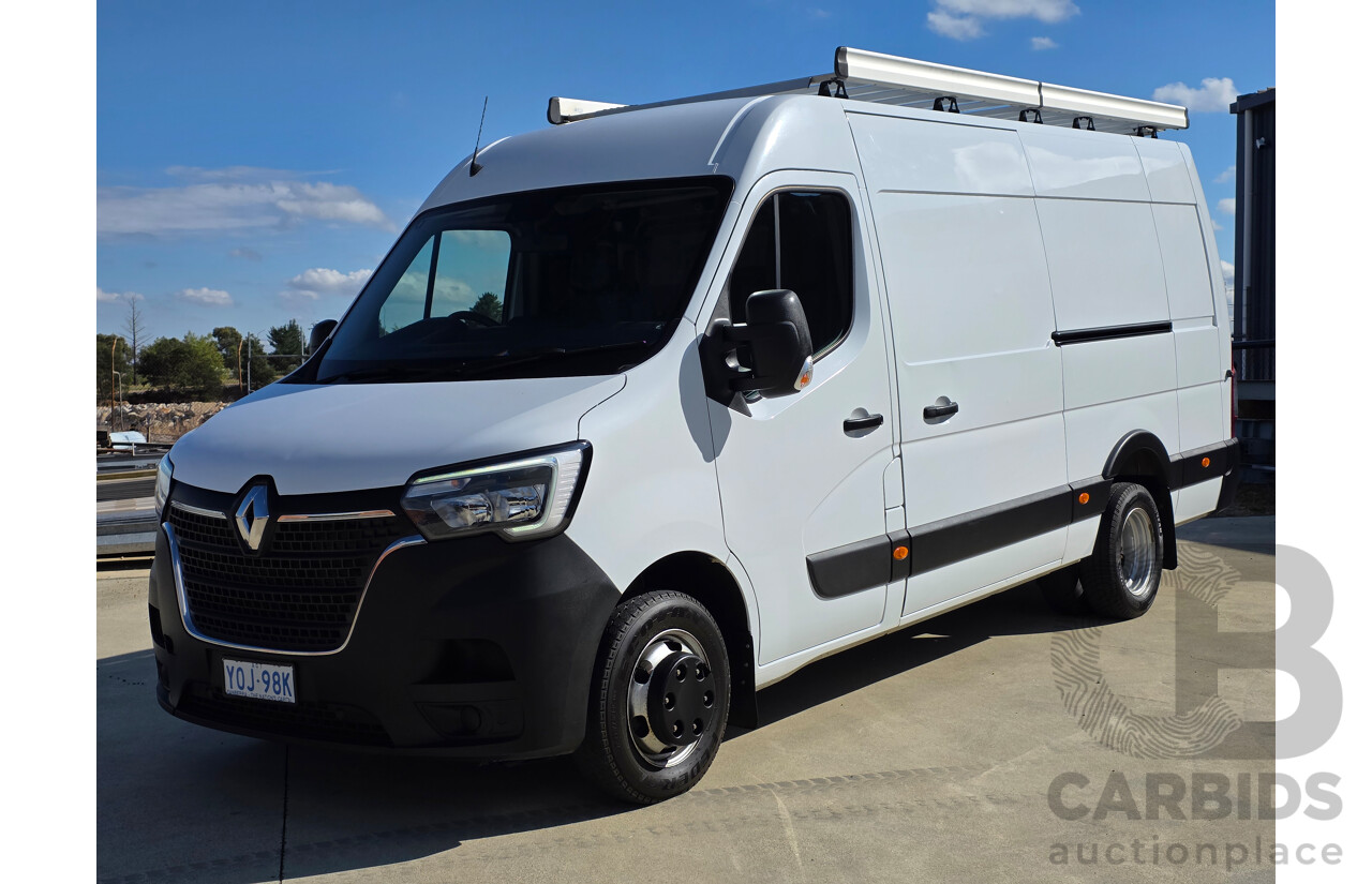 06/2020 Renault Master LWB Pro L3H2 MY20 2d Van White Turbo Diesel 2.3L