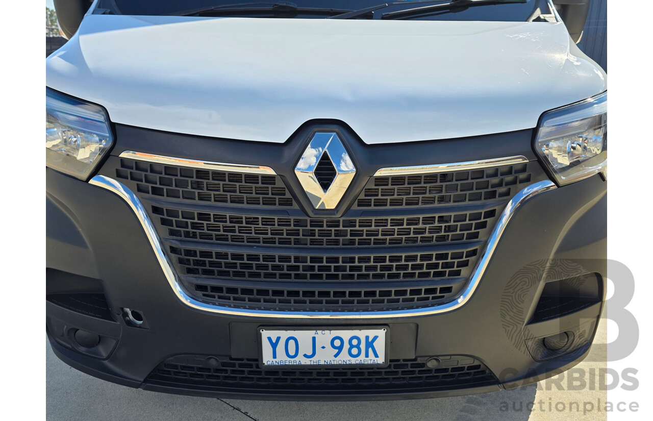 06/2020 Renault Master LWB Pro L3H2 MY20 2d Van White Turbo Diesel 2.3L