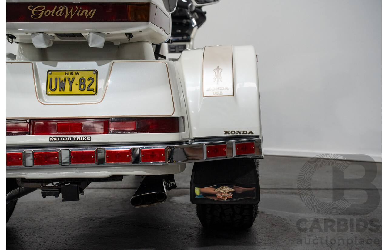 11/1996 Honda Goldwing 1500cc 6cyl Trike