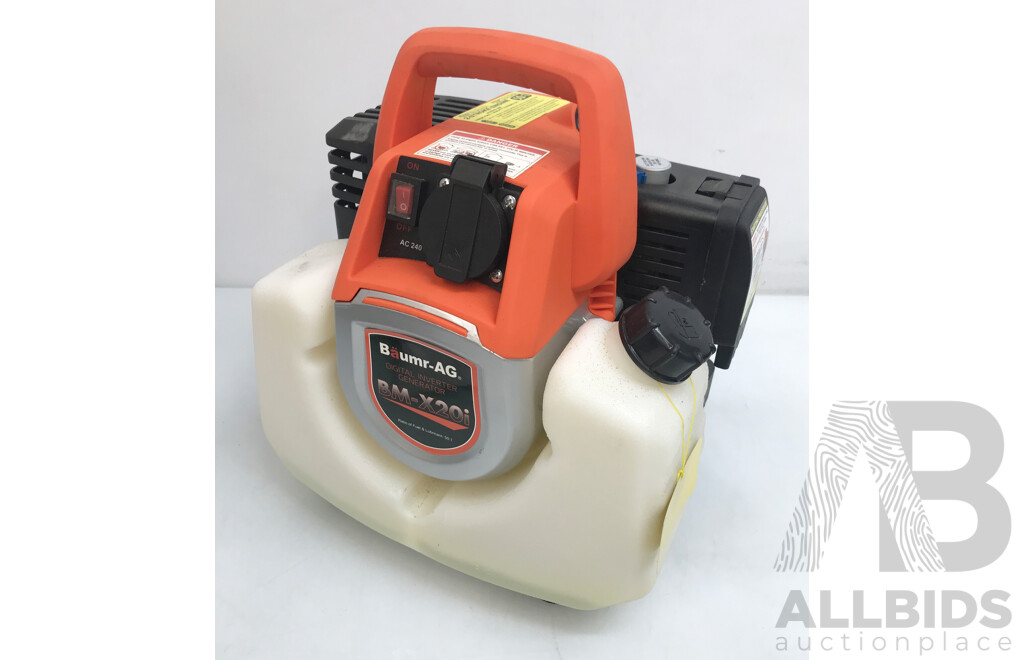 Baumr AG (BM-X20i) Digital Recreational Inverter Generator