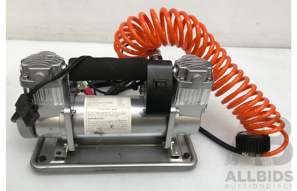 Outbac 12V Air Compressor with Carry Bag