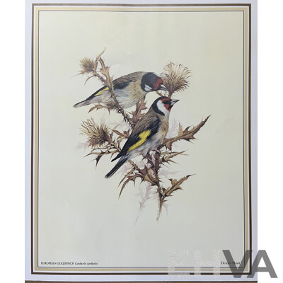 Deidre Lynette Hunt, (20th Century, Australian, 1939-), WIllie Wagtail, Welcome Swallow & More, Collection of Framed and Unframed Colour Prints of Original Watercolours, 32 x 26 cm (frames) (4) and 30 x 25 cm (unframed) (6)