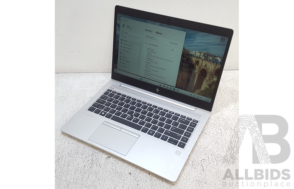 HP EliteBook mt45 AMD Ryzen 3 PRO (3300U) 2.10GHz-3.50GHz 4-Core APU 14-Inch Full HD (1080p) Mobile Thin Client Laptop