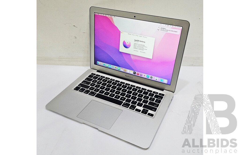 Apple (A1466) Intel Core I5 (5250U) 1.60GHz-2.70GHz 2-Core CPU 13-Inch MacBook Air (Early-2015)
