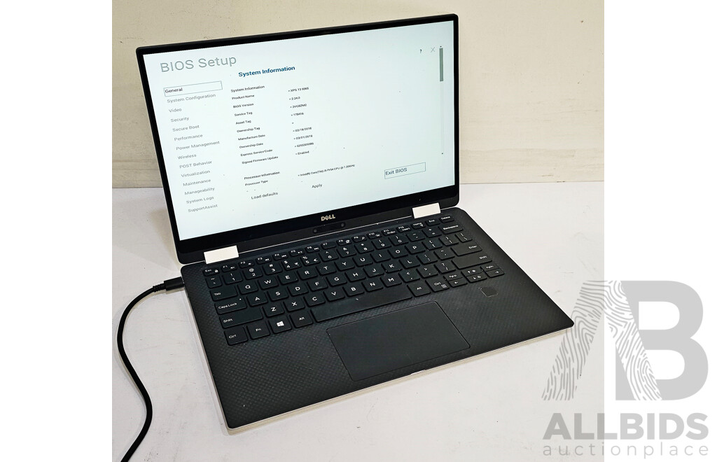 Dell  XPS 9365 Intel Core I5 (7Y54) 1.20GHz-3.20GHz 2-Core CPU 13-Inch Laptop