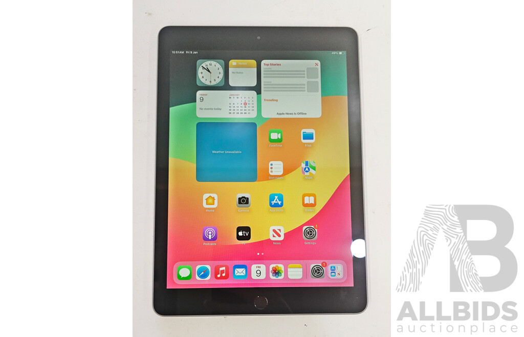 Apple (A1893) 9.7-Inch Wi-Fi 32GB IPad (6th Gen)