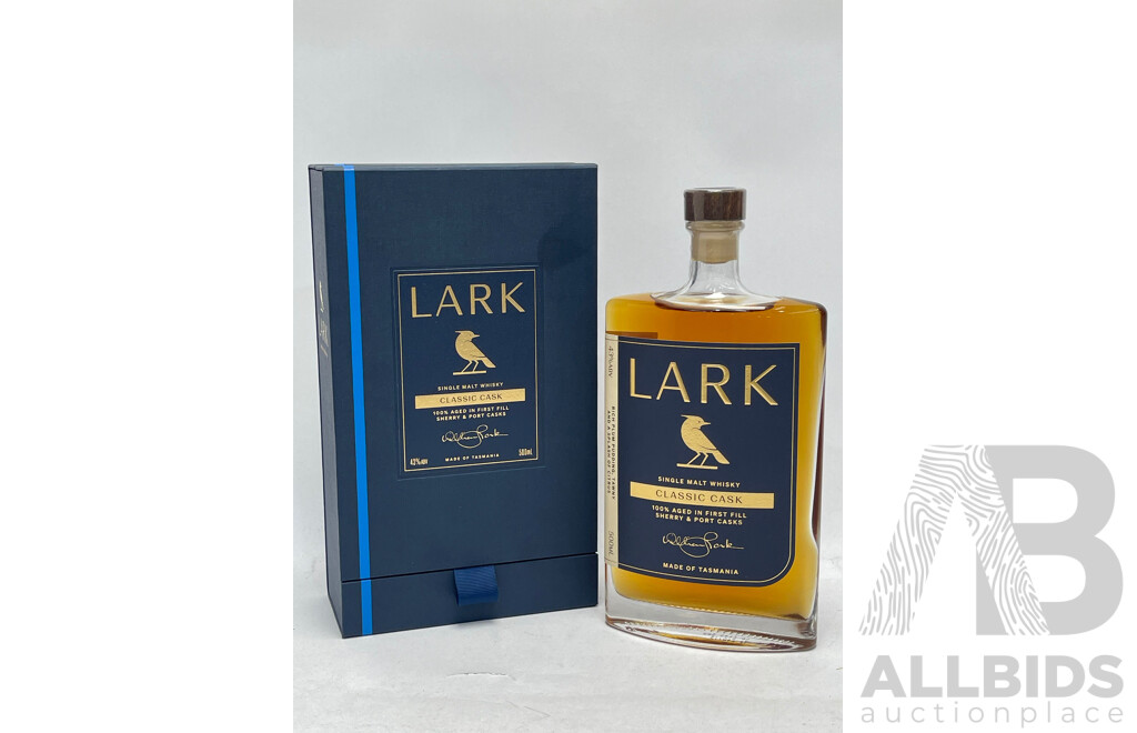 Lark Tasmanian Single Malt Whisky 500ml