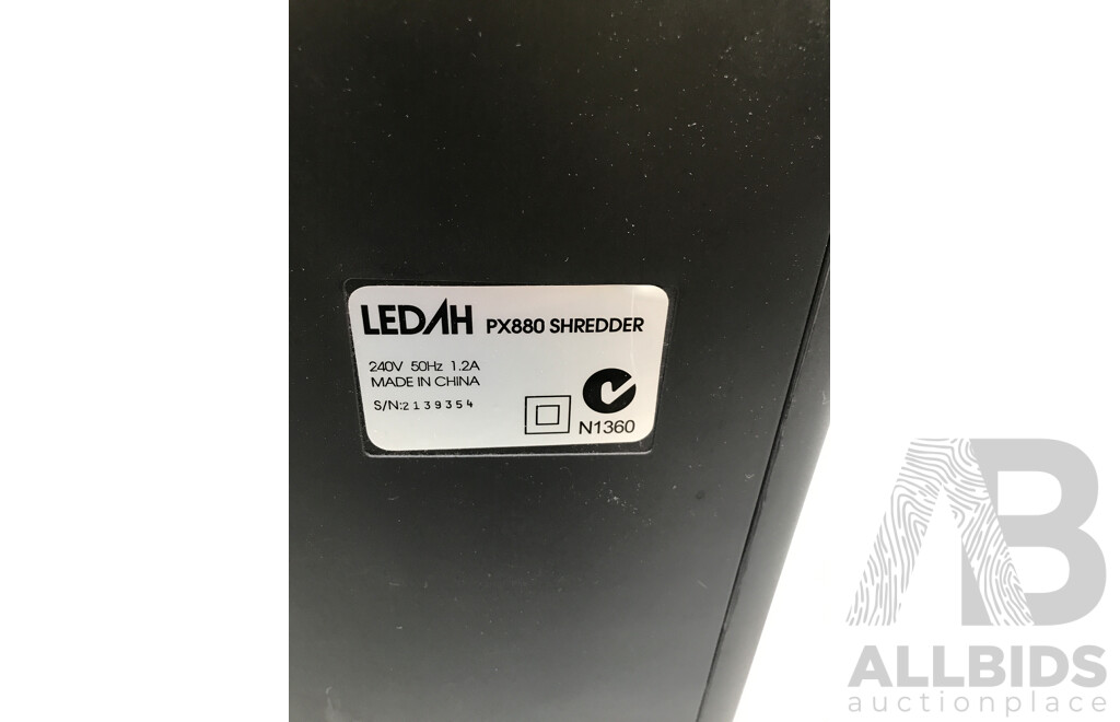 Ledah (PX880) Microcut Shredder