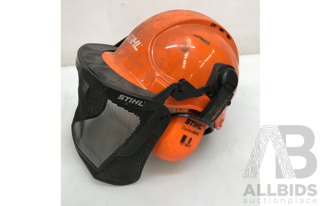 STIHL (FSA-50) Battery-Operated Grass Trimmer with Professional Helmet Kit and Charger