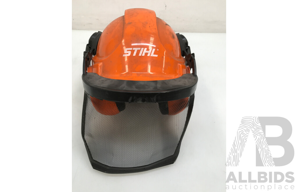 STIHL (FSA-50) Battery-Operated Grass Trimmer with Professional Helmet Kit and Charger