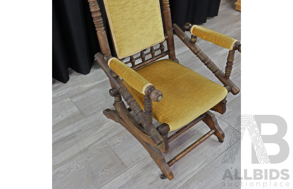 Turned Timber Dexter Rocker