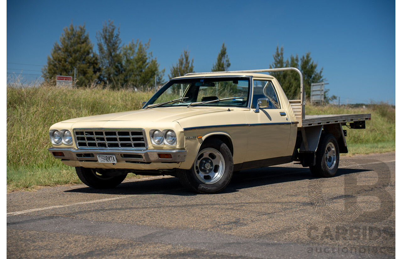 9/1978 Holden HZ One Tonner 2d Tray Back Utility Cream 3.3L