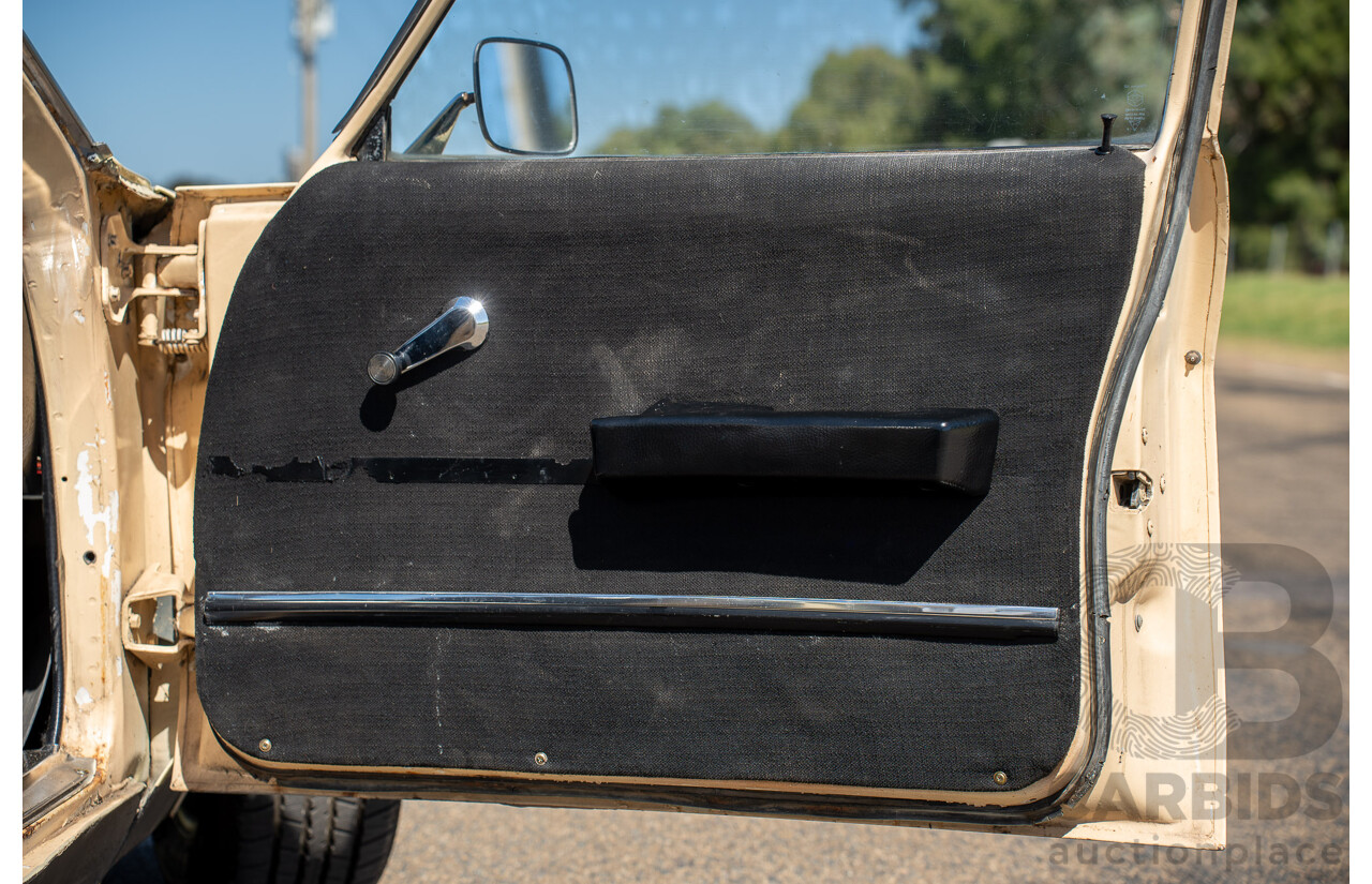 9/1978 Holden HZ One Tonner 2d Tray Back Utility Cream 3.3L