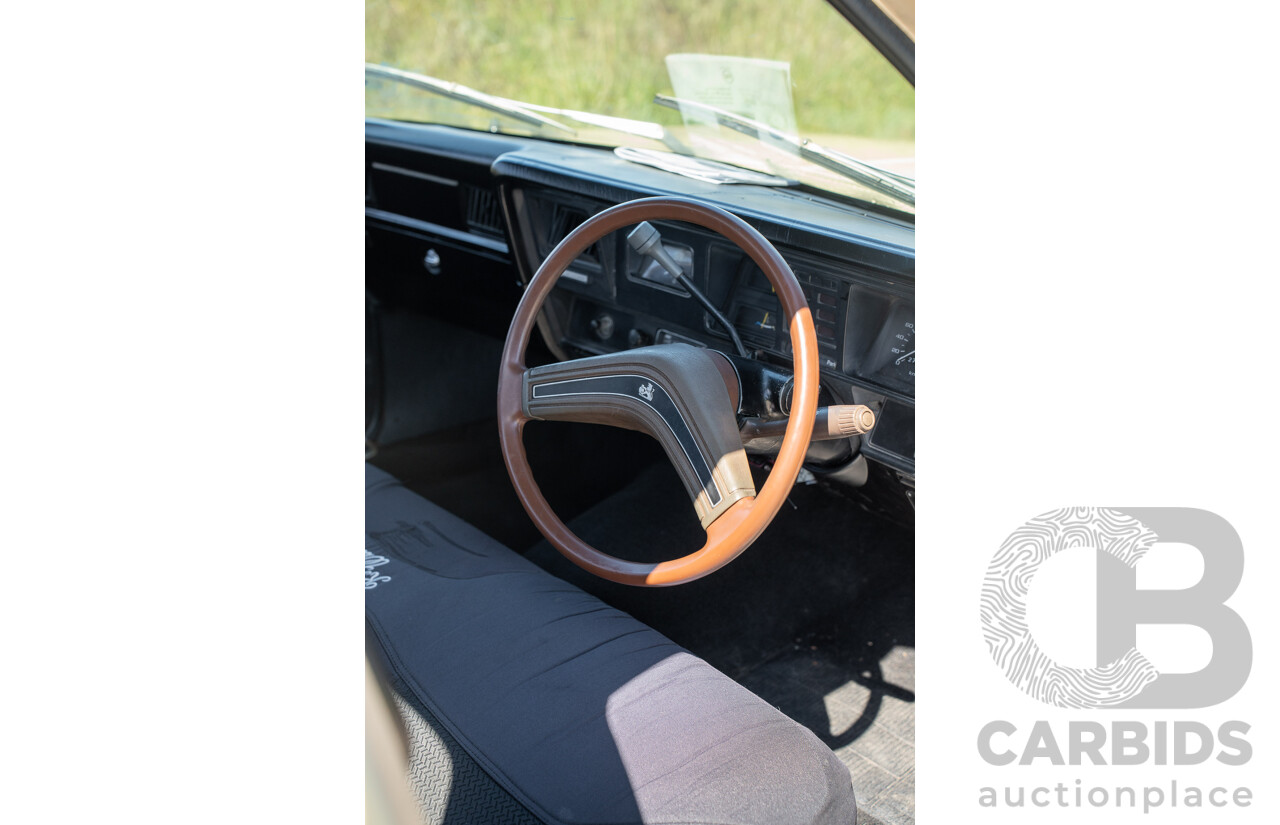 9/1978 Holden HZ One Tonner 2d Tray Back Utility Cream 3.3L