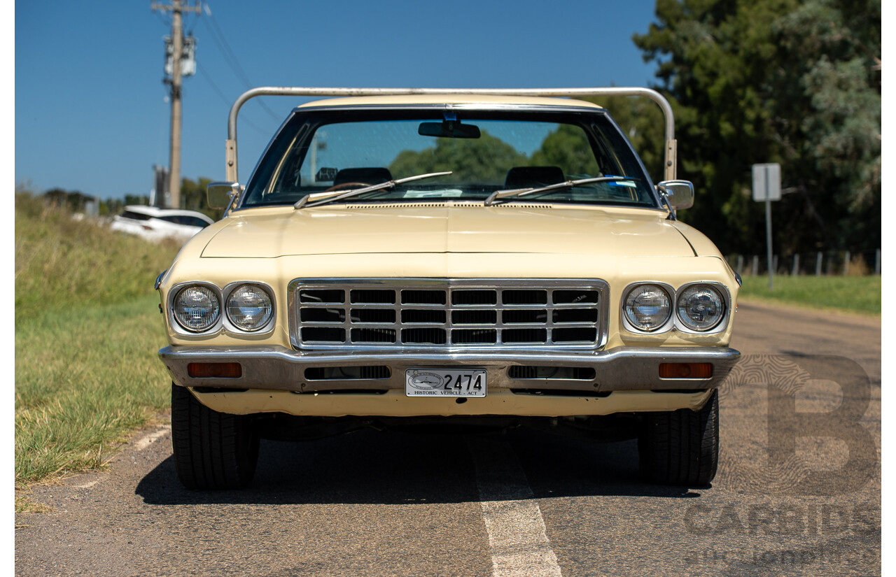 9/1978 Holden HZ One Tonner 2d Tray Back Utility Cream 3.3L