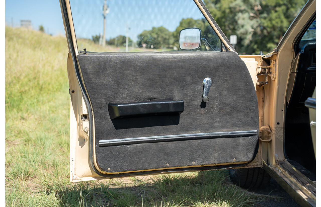 9/1978 Holden HZ One Tonner 2d Tray Back Utility Cream 3.3L