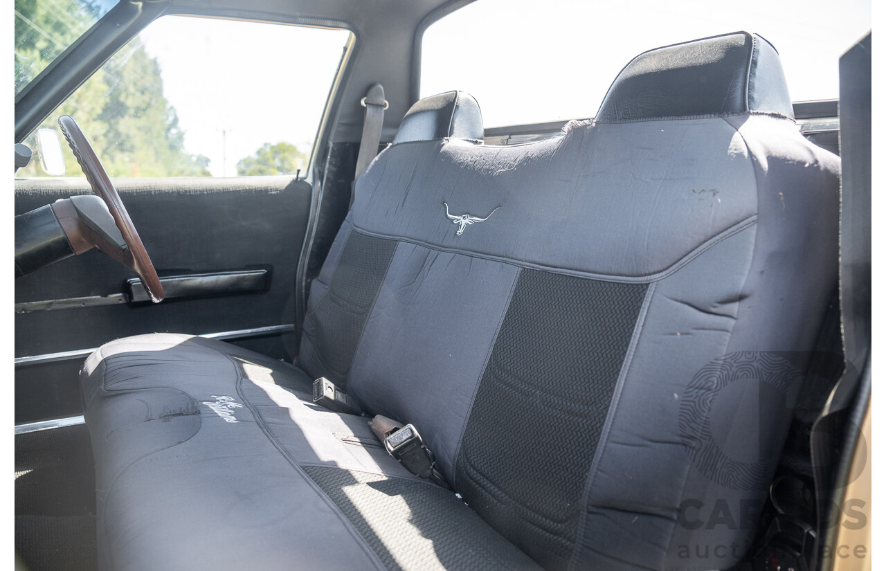 9/1978 Holden HZ One Tonner 2d Tray Back Utility Cream 3.3L