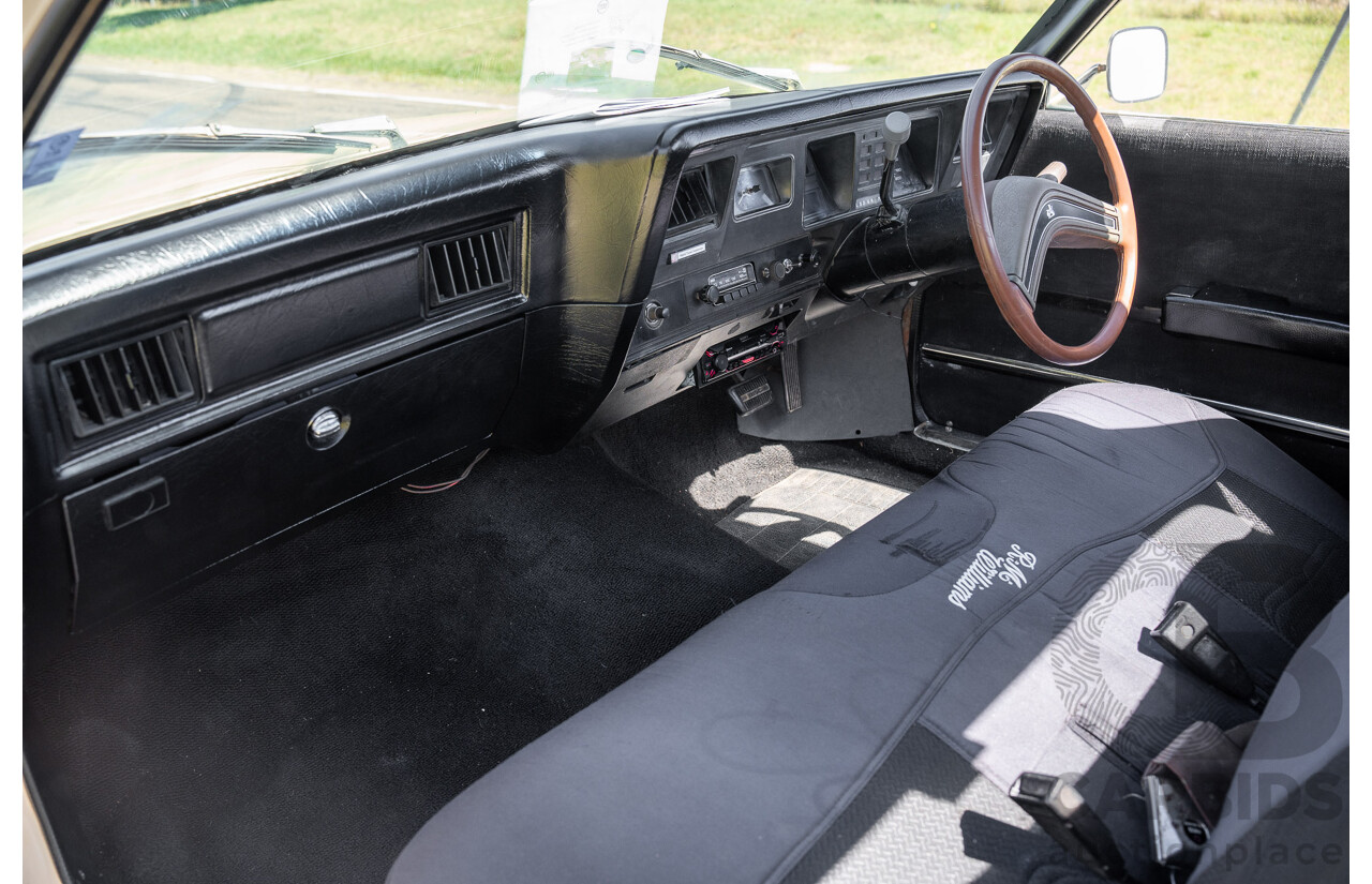 9/1978 Holden HZ One Tonner 2d Tray Back Utility Cream 3.3L