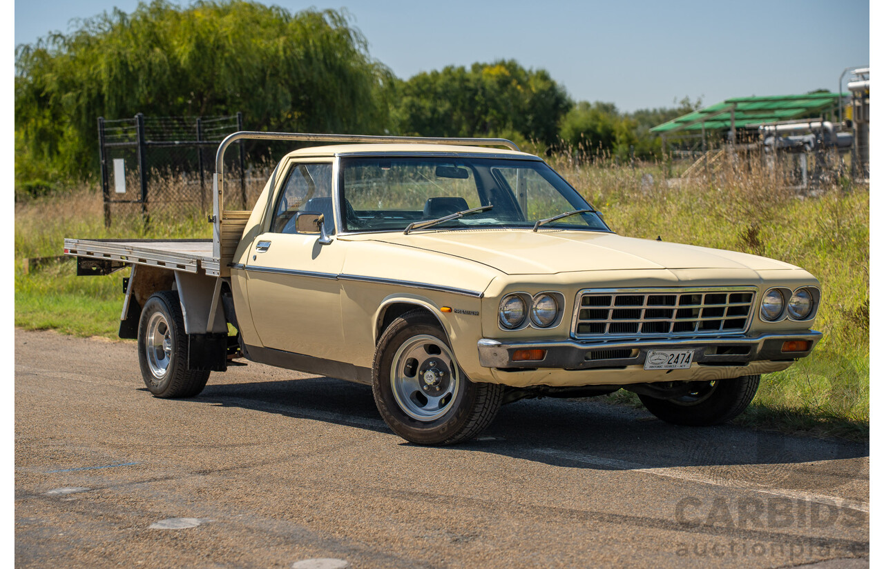 9/1978 Holden HZ One Tonner 2d Tray Back Utility Cream 3.3L