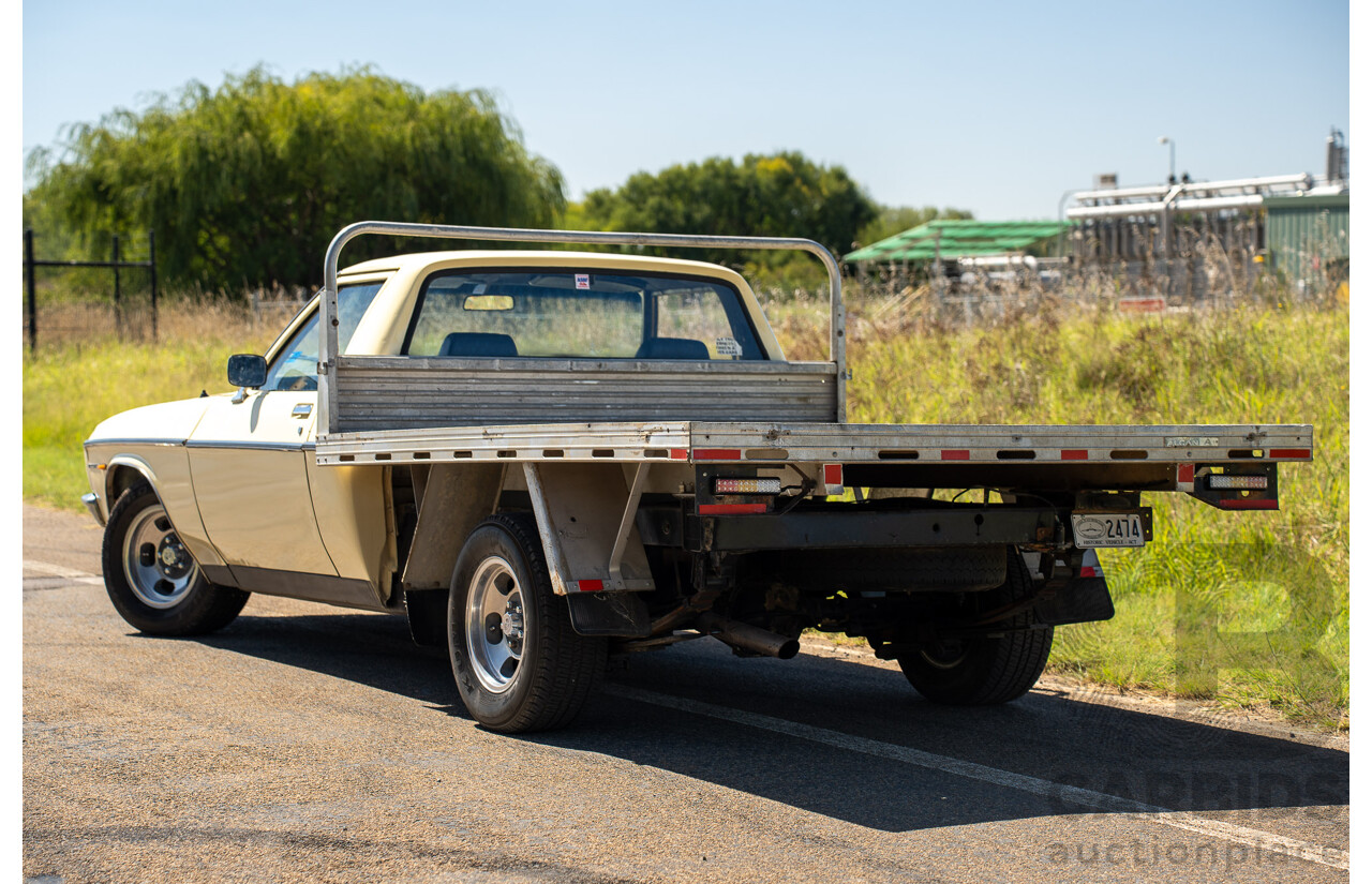 9/1978 Holden HZ One Tonner 2d Tray Back Utility Cream 3.3L