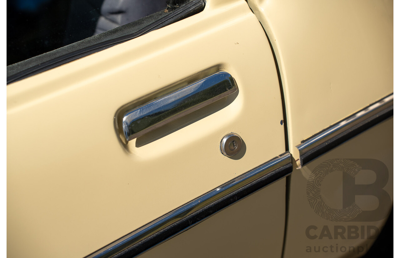 9/1978 Holden HZ One Tonner 2d Tray Back Utility Cream 3.3L