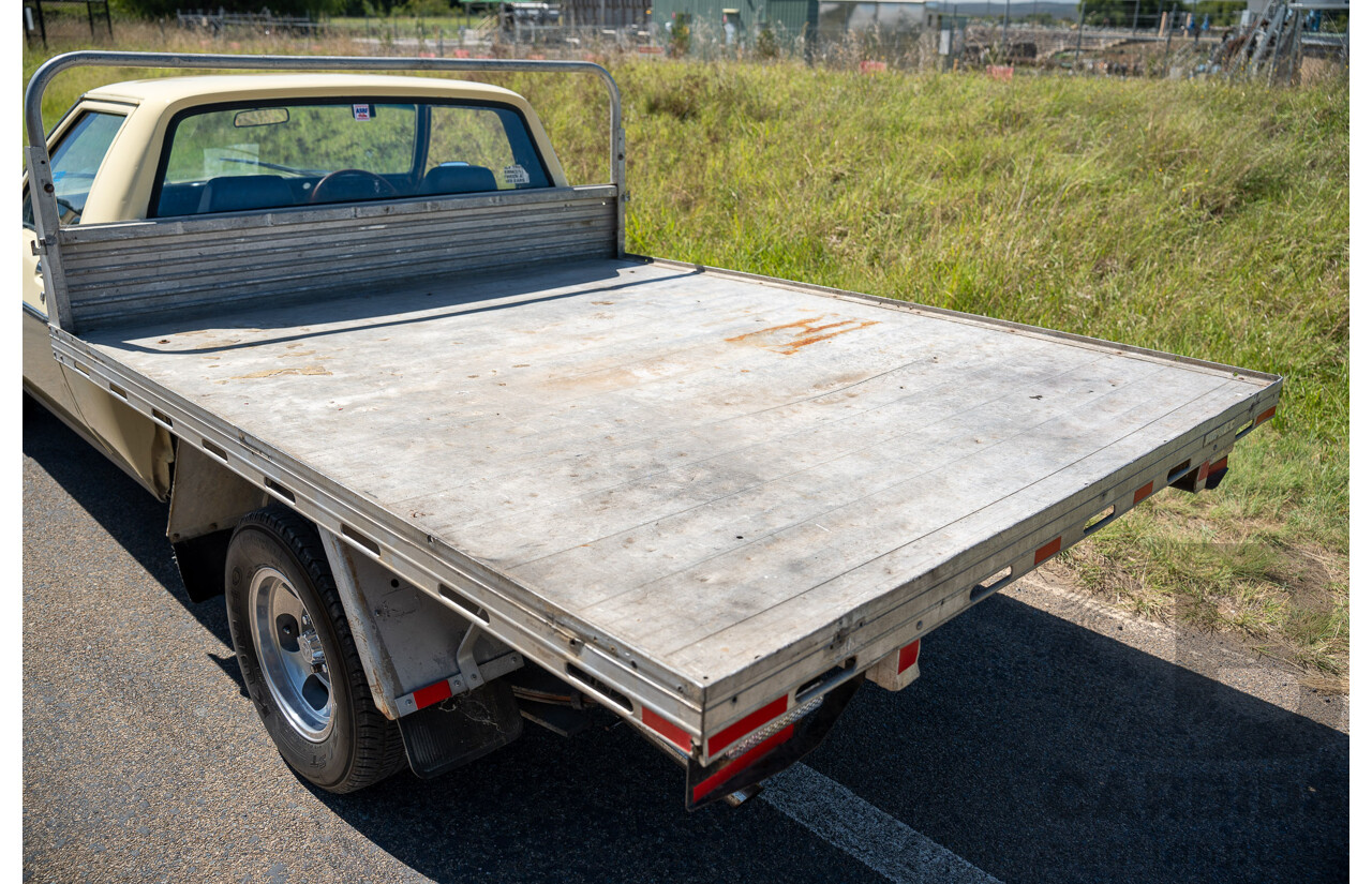 9/1978 Holden HZ One Tonner 2d Tray Back Utility Cream 3.3L