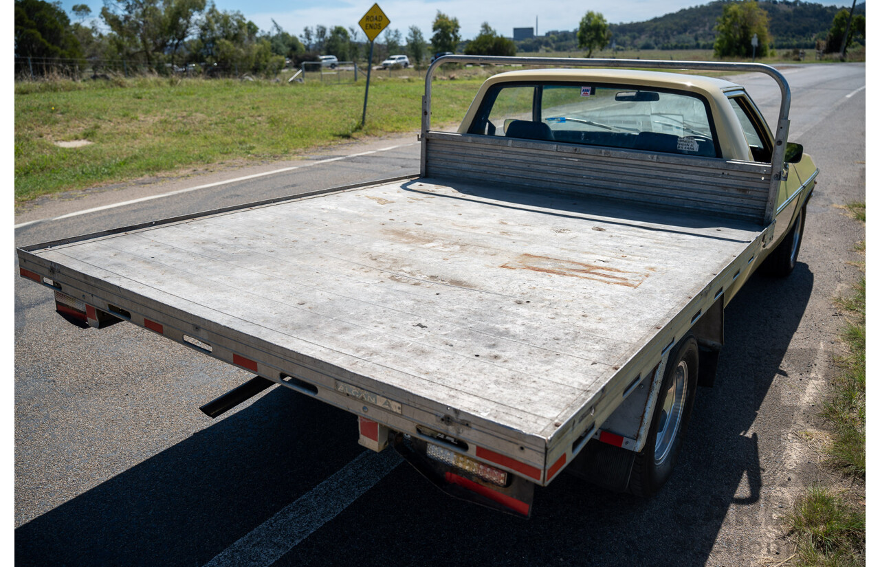 9/1978 Holden HZ One Tonner 2d Tray Back Utility Cream 3.3L