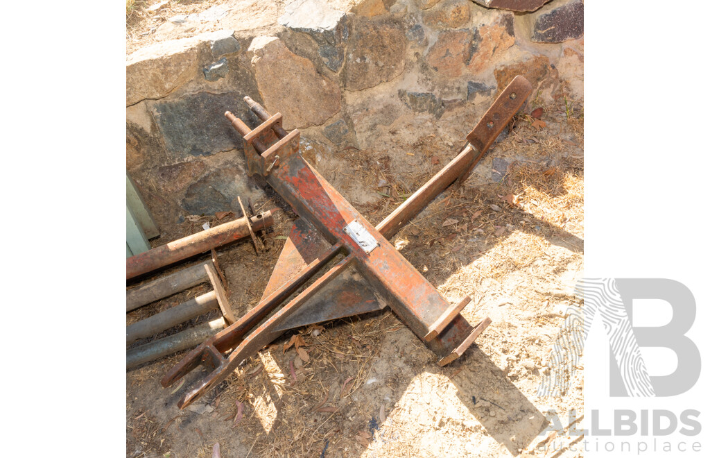 Jarrett Implements Single Tyne Ripper Attachment to Suit New Holland Tractor ETC