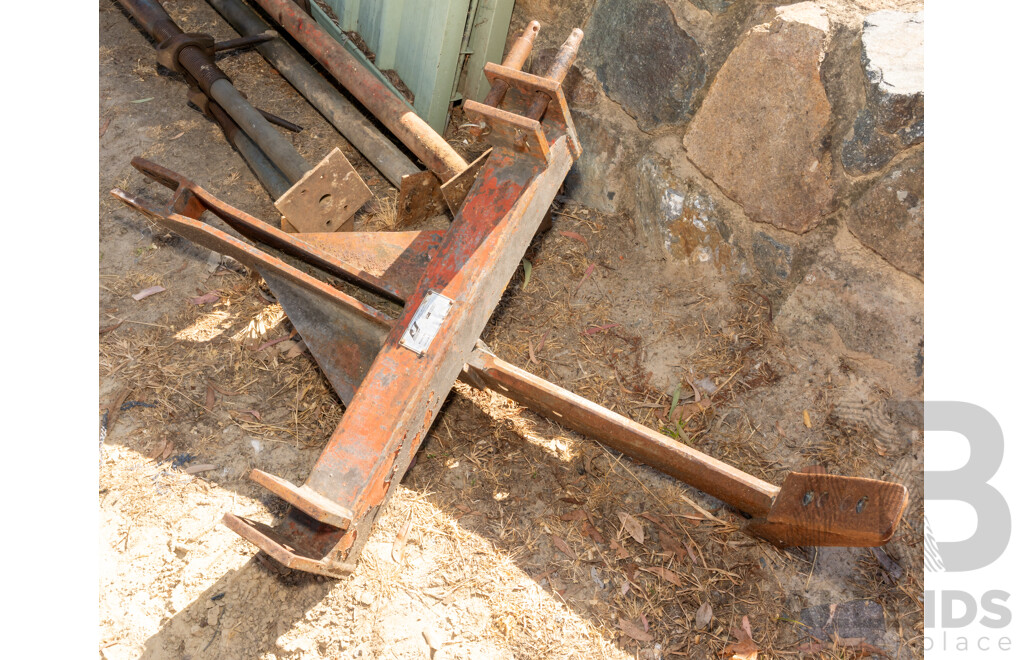 Jarrett Implements Single Tyne Ripper Attachment to Suit New Holland Tractor ETC