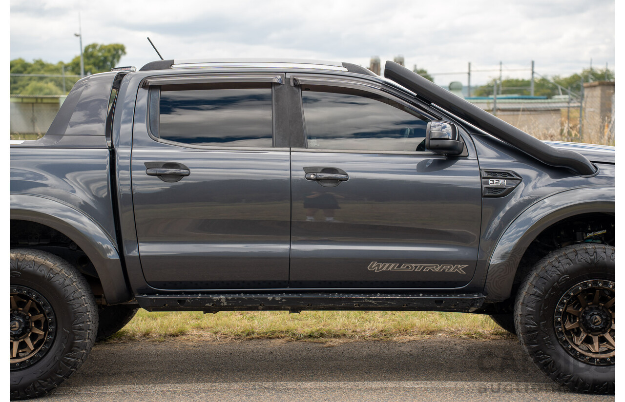 8/2019 Ford Ranger Wildtrak 3.2 (4x4) PX MKIII MY19.75 4d Dual Cab P/Up Meteor Grey V8 5.0L - Modified & NSW Engineered