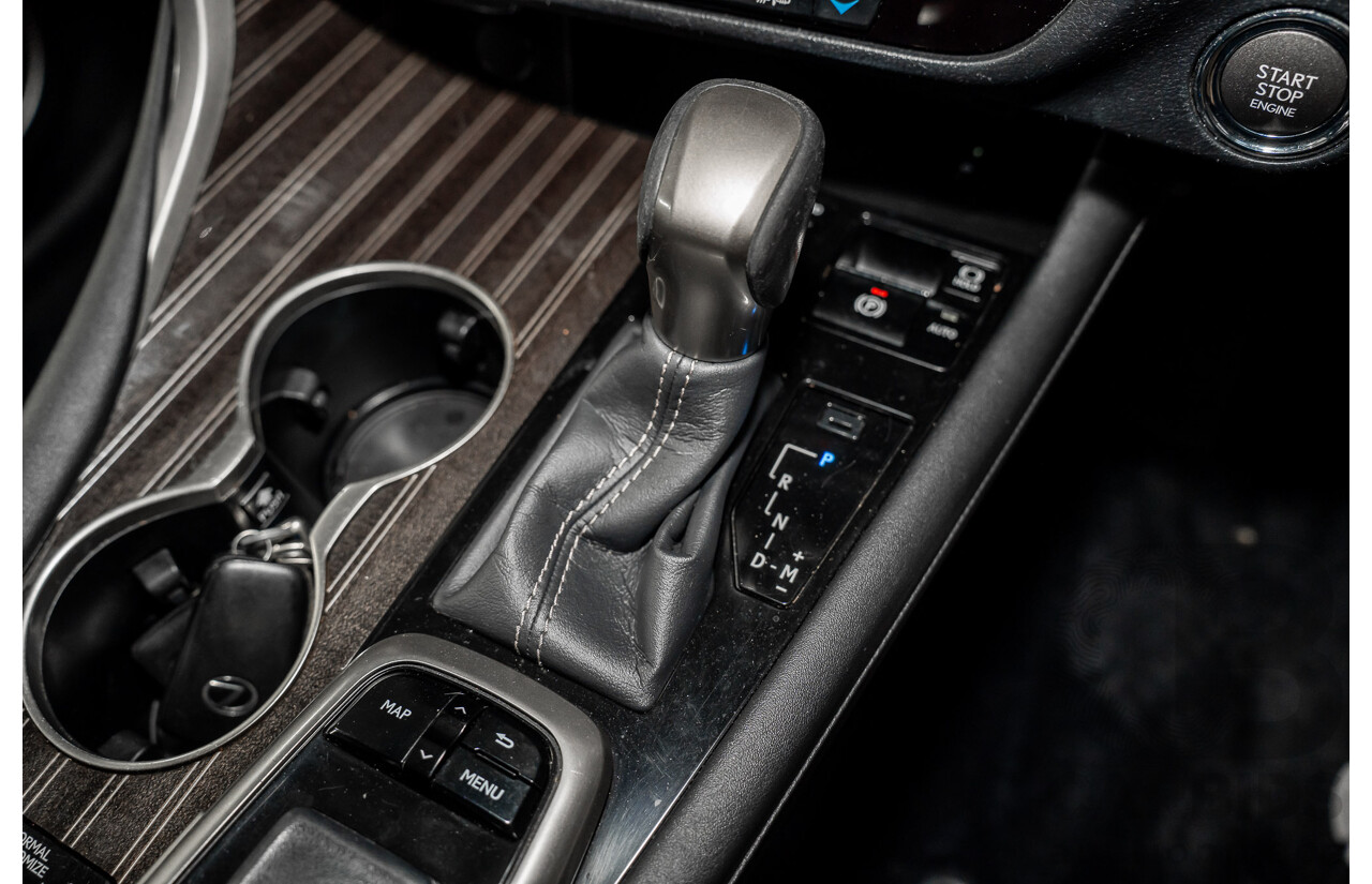 11/2016 Lexus Rx350 Sports Luxury (AWD) GGL25R MY17 4d Wagon Sonic Titanium Metallic V6 3.5L