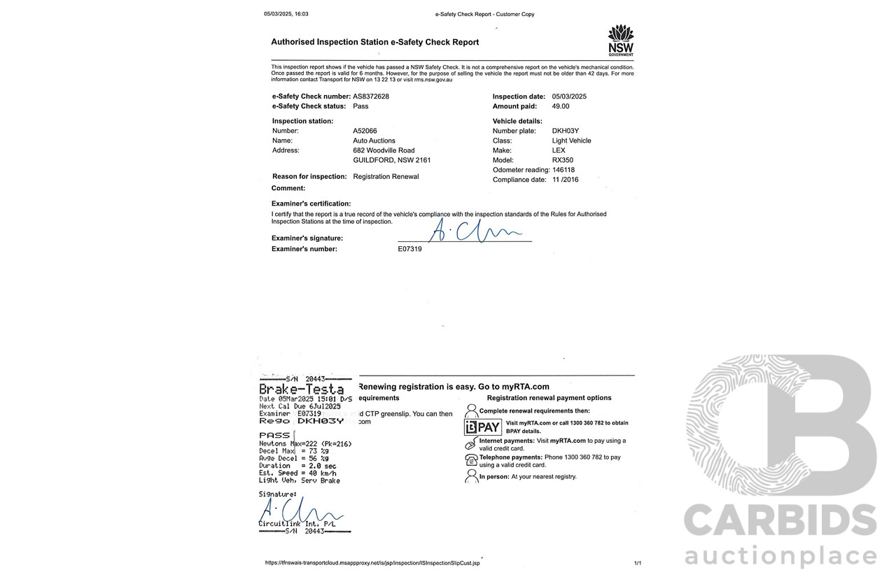 11/2016 Lexus Rx350 Sports Luxury (AWD) GGL25R MY17 4d Wagon Sonic Titanium Metallic V6 3.5L