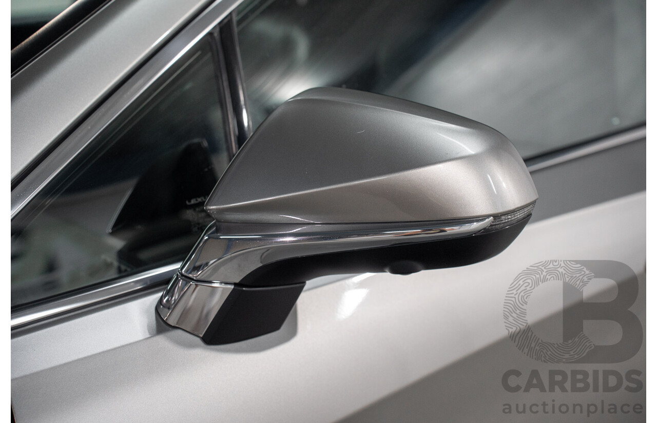 11/2016 Lexus Rx350 Sports Luxury (AWD) GGL25R MY17 4d Wagon Sonic Titanium Metallic V6 3.5L